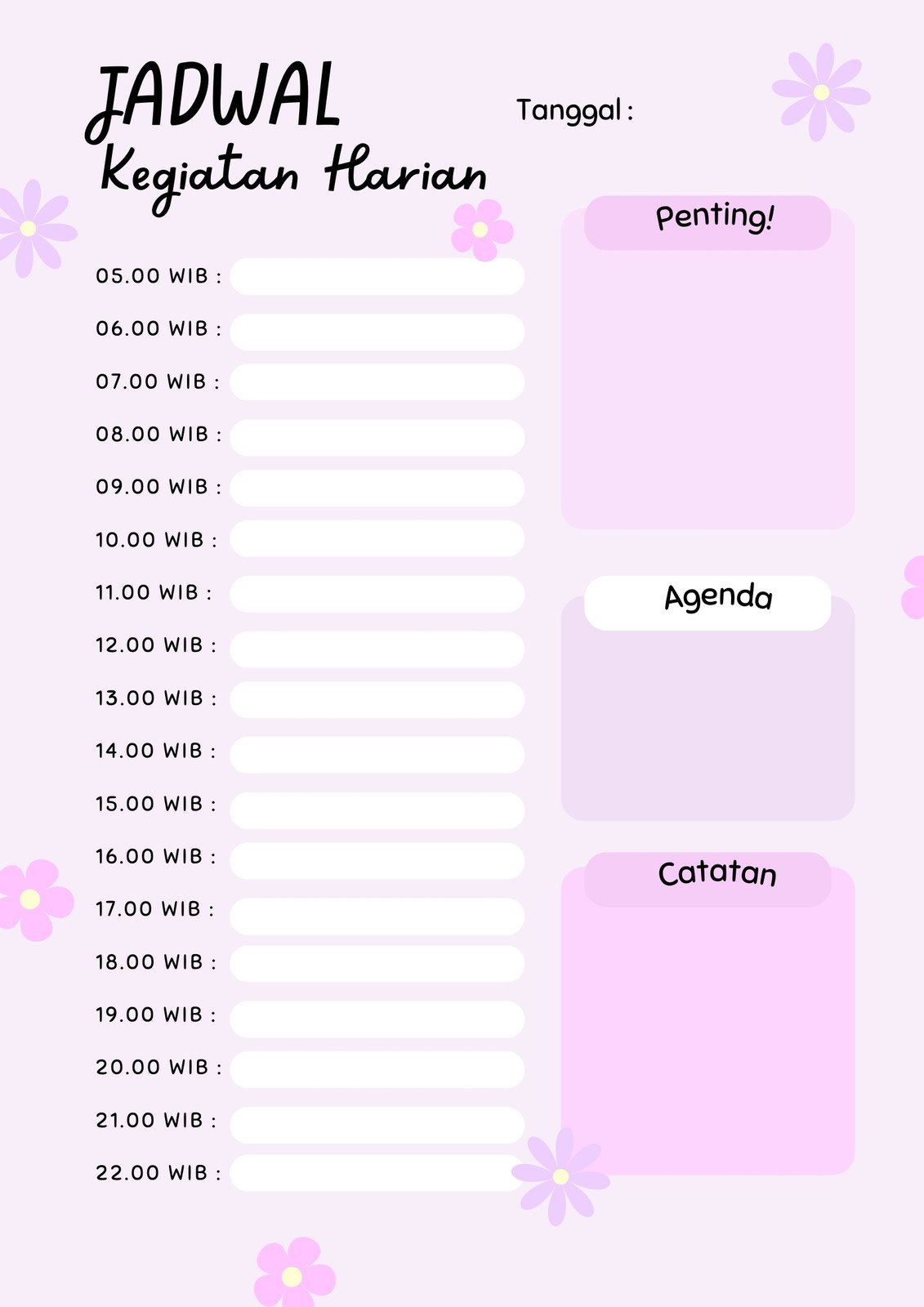 Jadwal Mengatur Kehidupan dengan Efektivitas