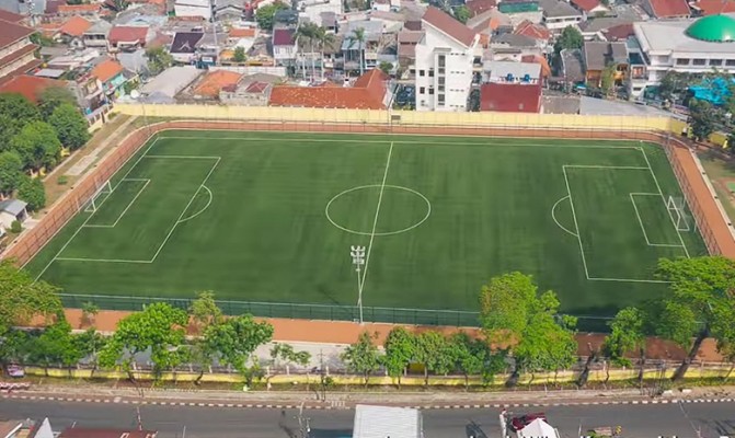 Lapangan Sepak Bola Pusat Aktivitas dan Pertandingan