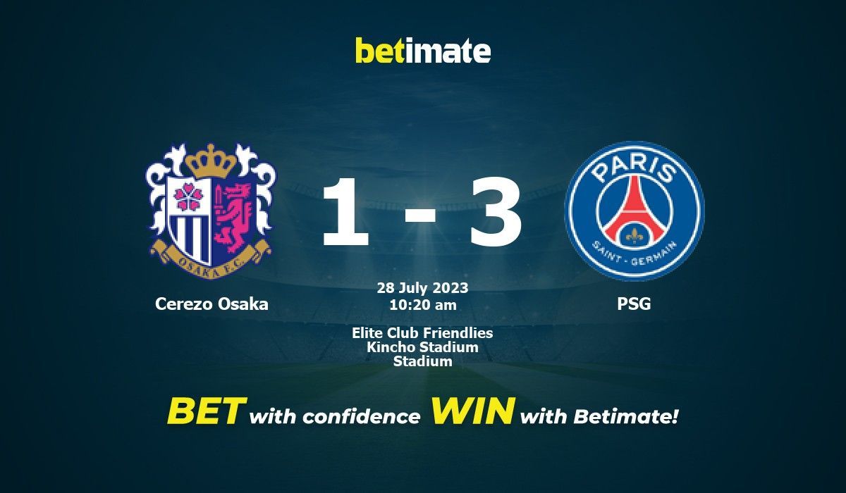 PSG vs Cerezo Osaka Pertarungan Antara Dua Raksasa Sepak Bola